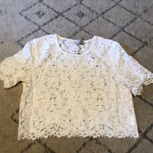 SHOWPO lace crop top